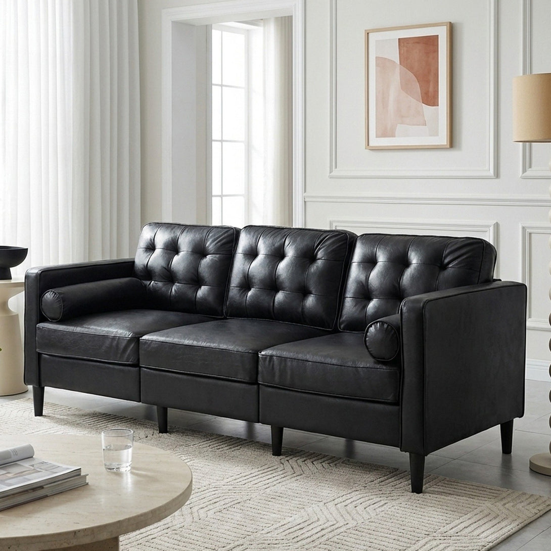 Apex 3 Seater Sofa - Black