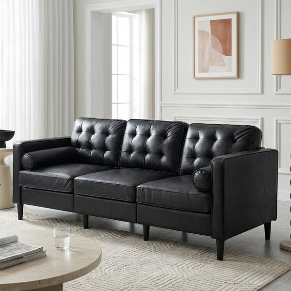 Apex 3 Seater Sofa - Black