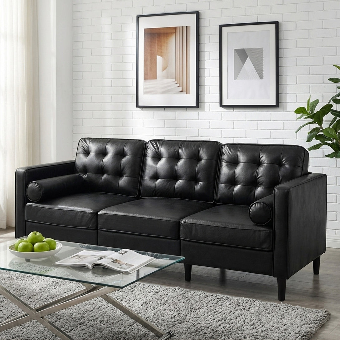 Apex 3 Seater Sofa - Black