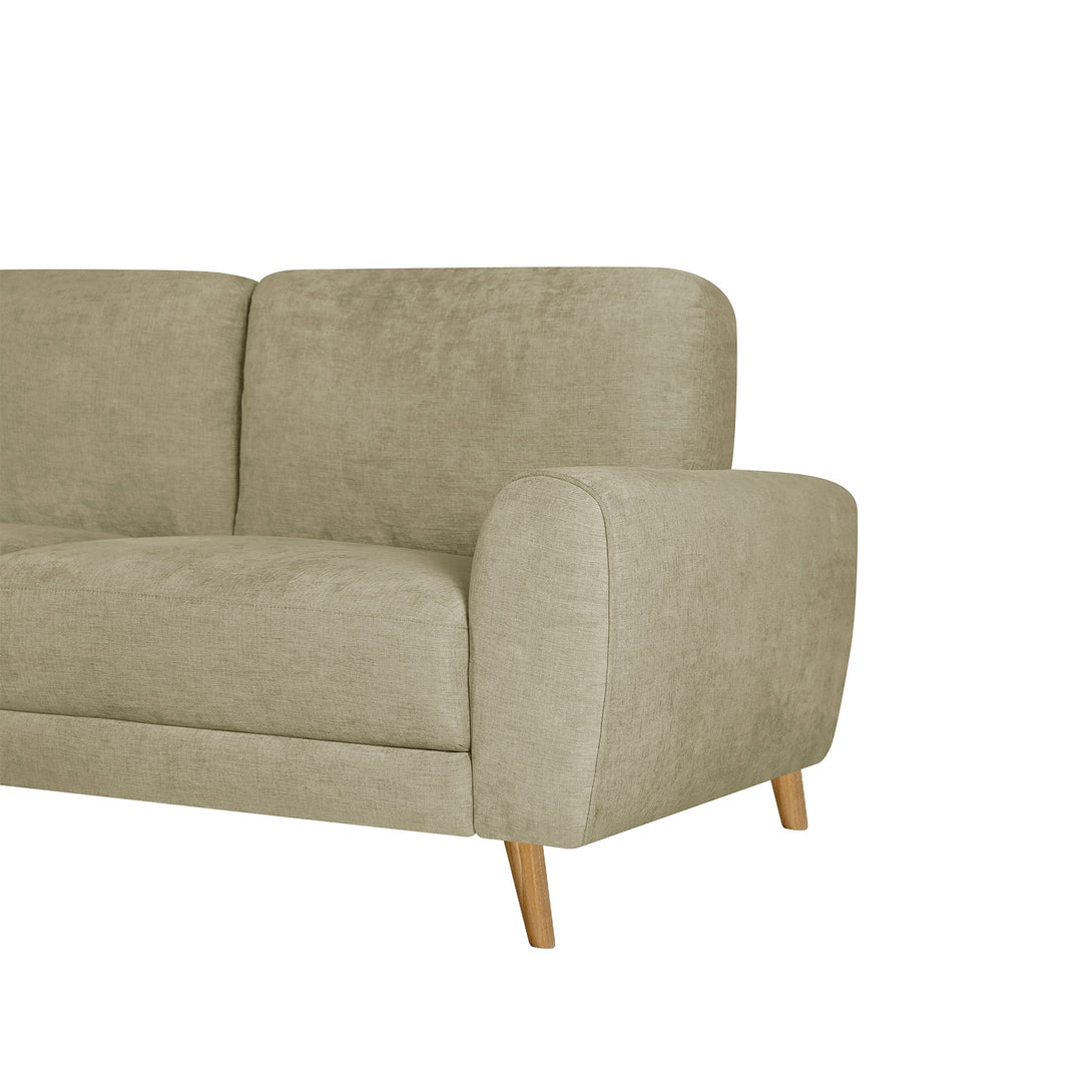 Suki Linen 3 Seater Sofa - Beige
