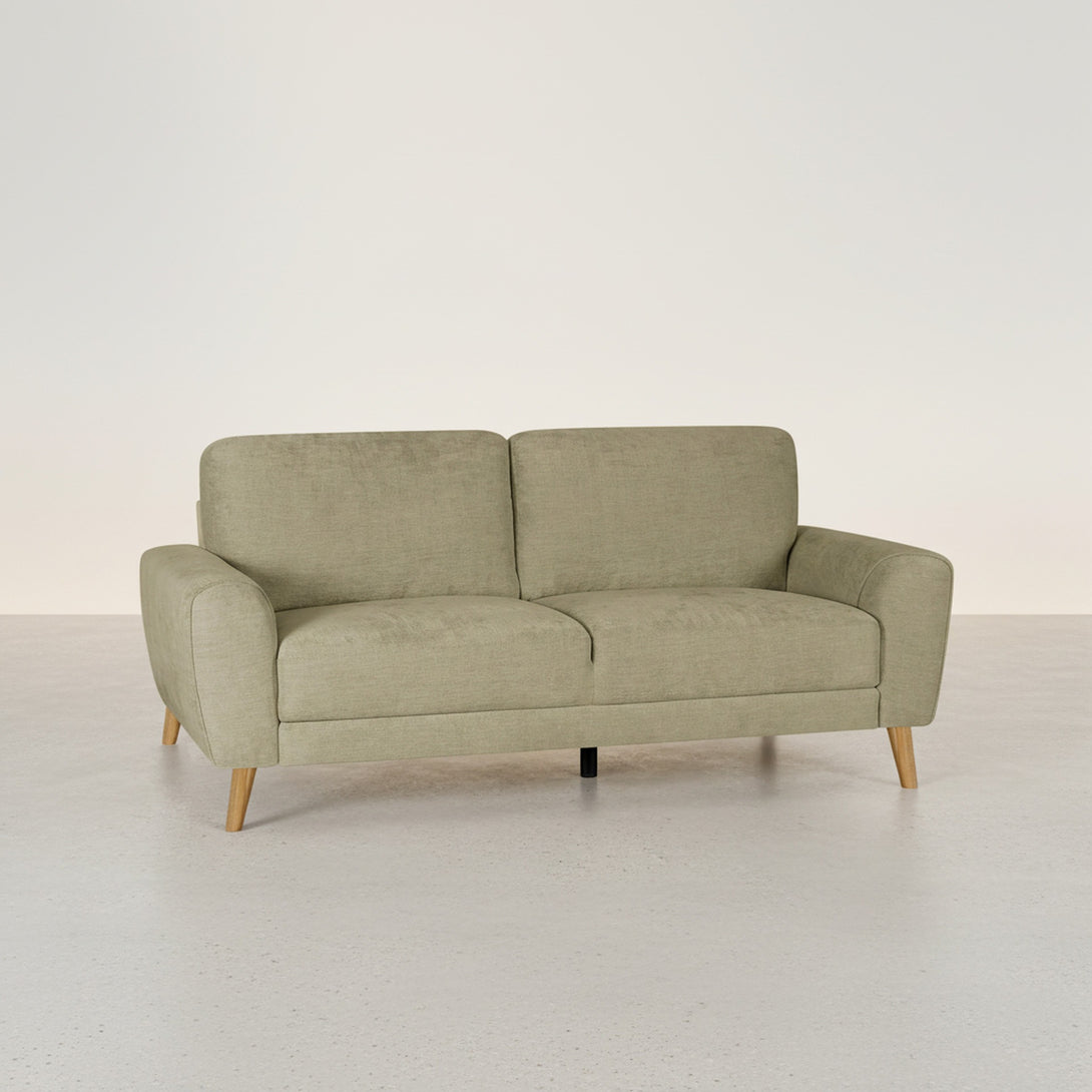 Suki Linen 3 Seater Sofa - Beige