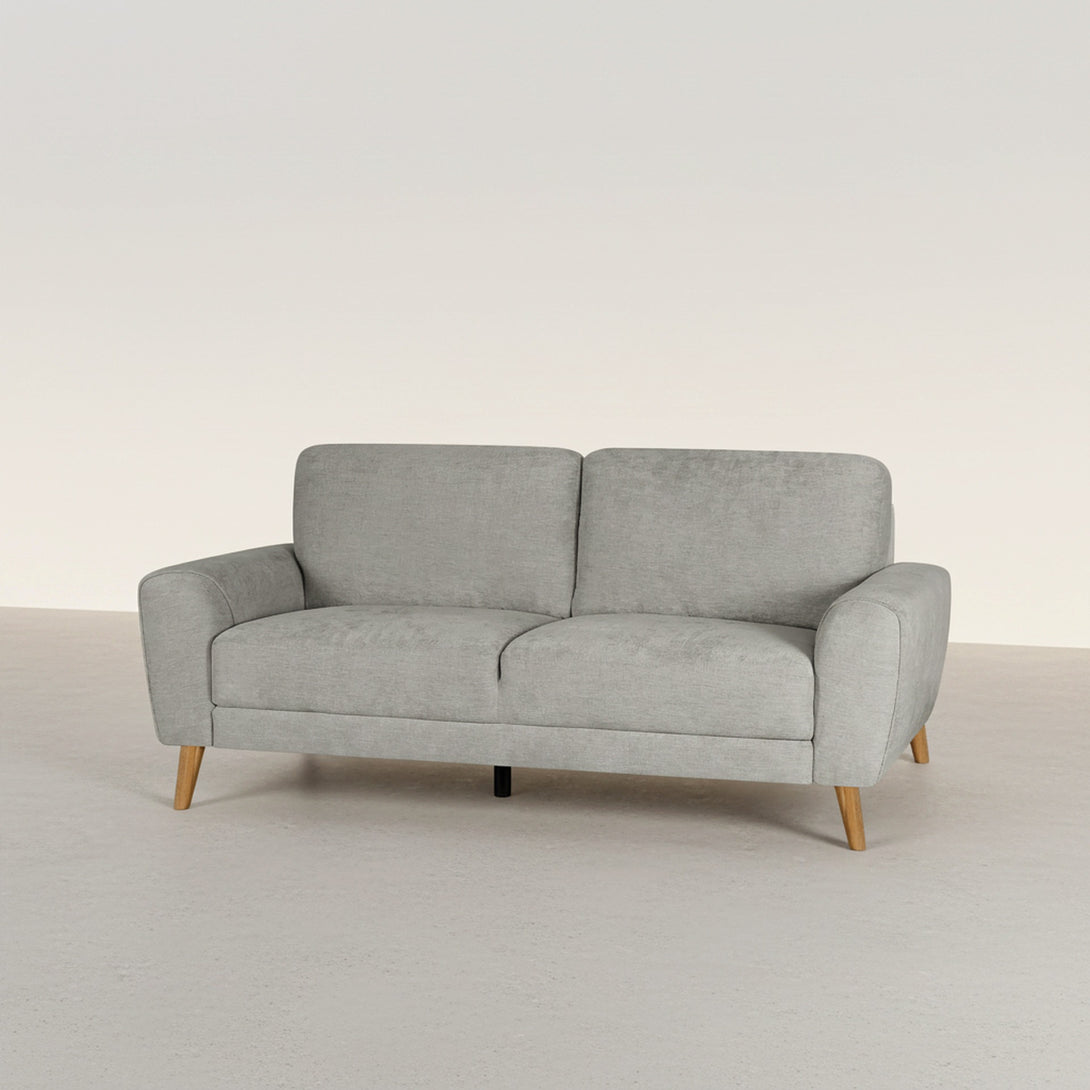 Suki Linen 3 Seater Sofa - Grey