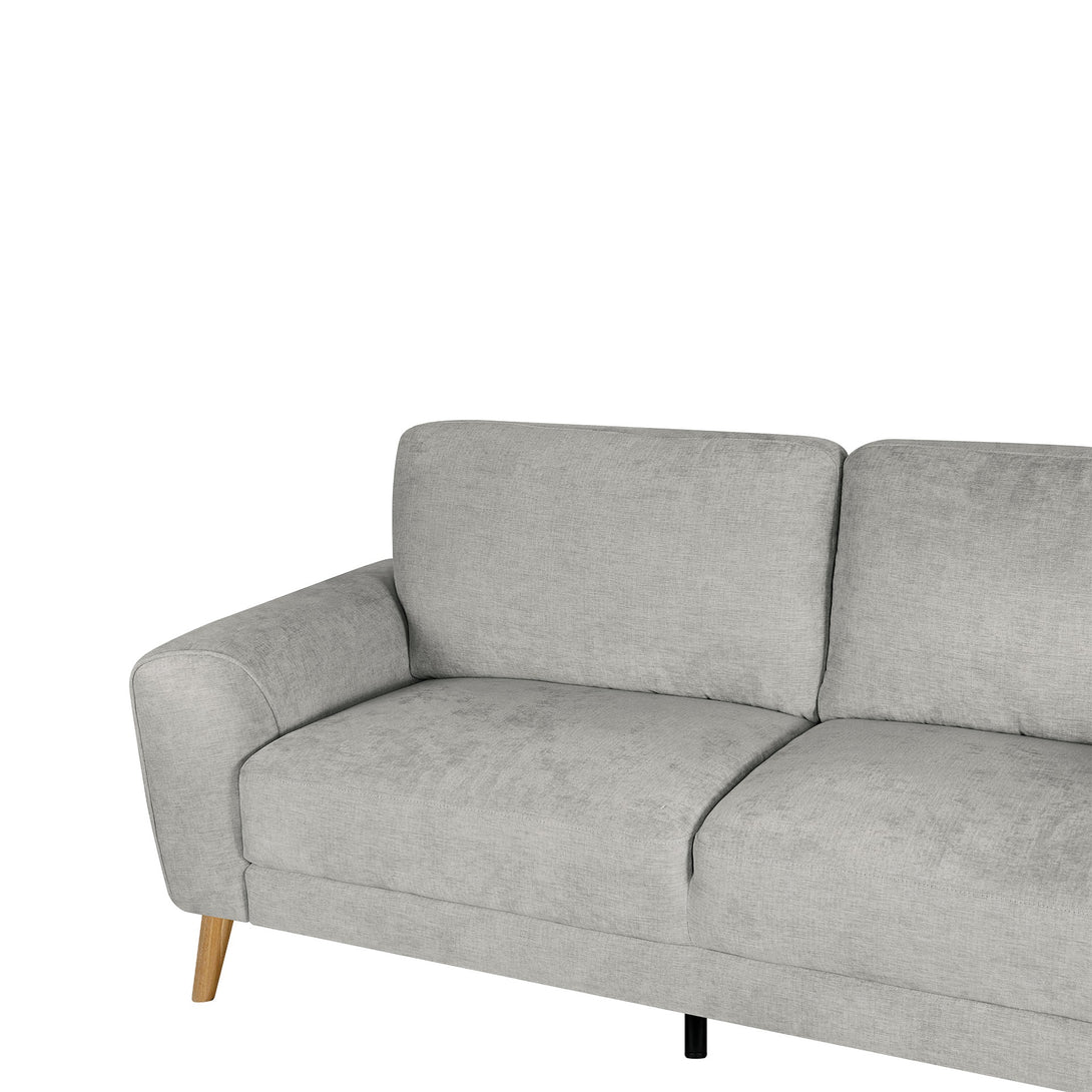 Suki Linen 3 Seater Sofa - Grey