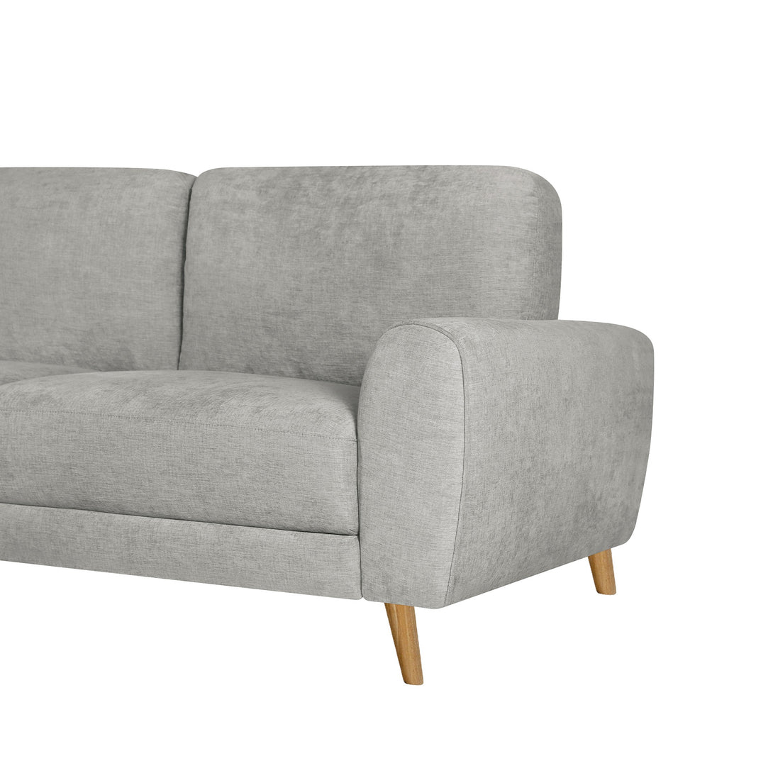 Suki Linen 3 Seater Sofa - Grey