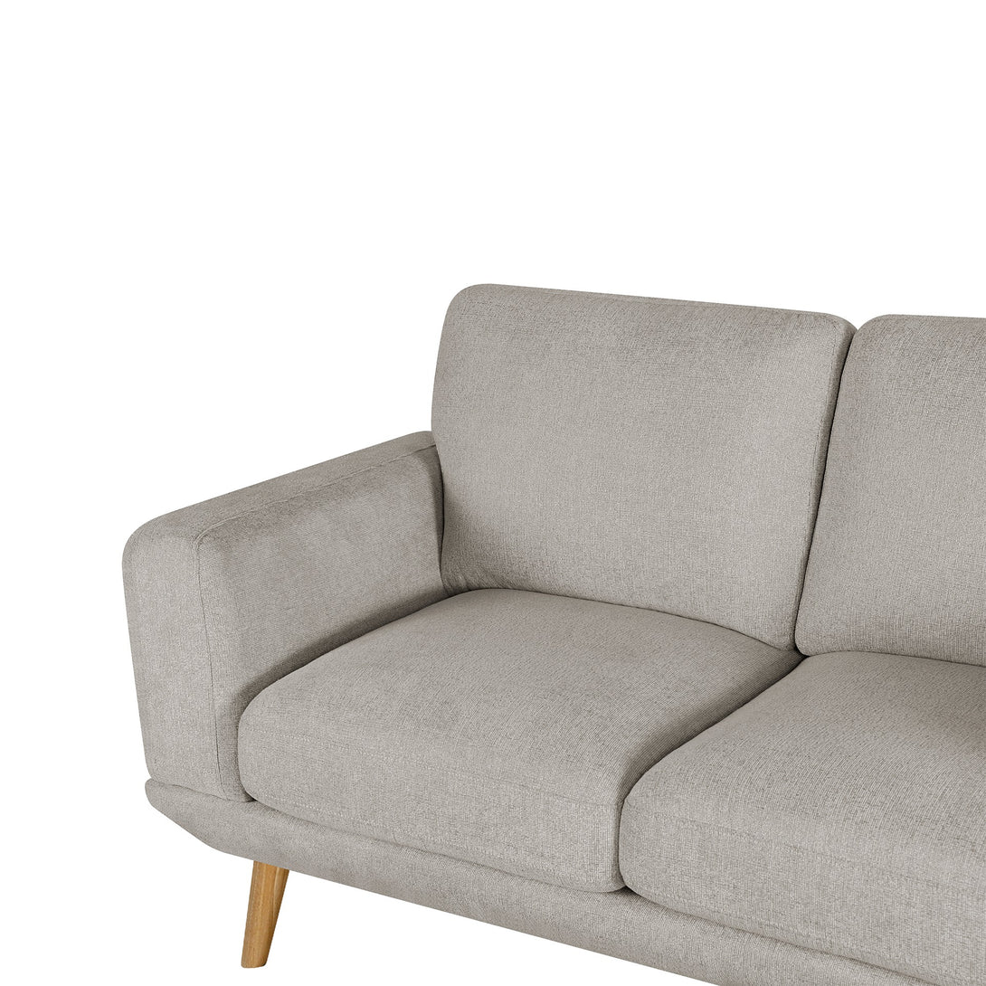 Tova Chenille 3 Seater Sofa - Beige