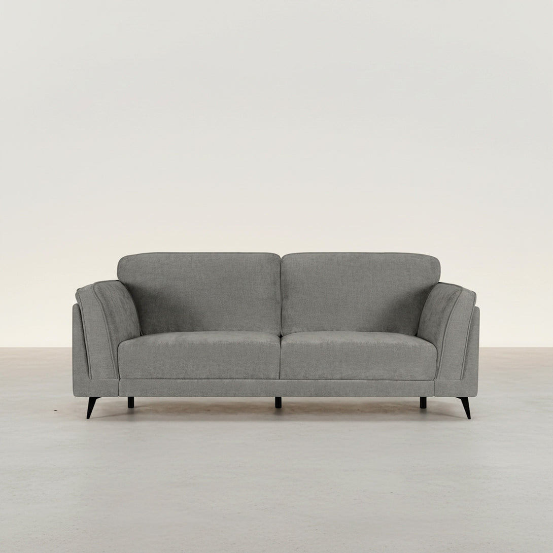 Brulo Linen 3 Seater Sofa - Grey