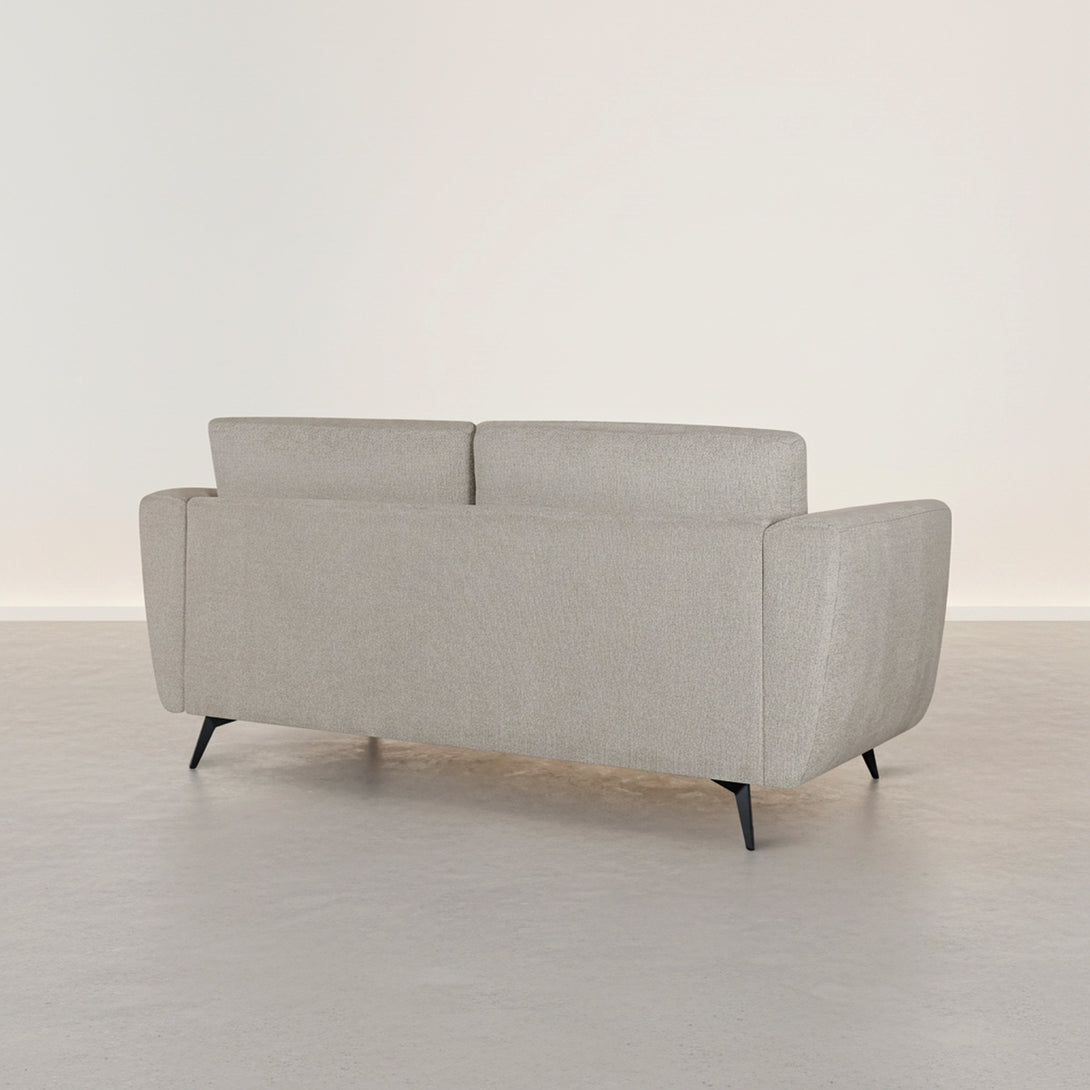 Rivel Chenille 2 Seater Sofa - Beige