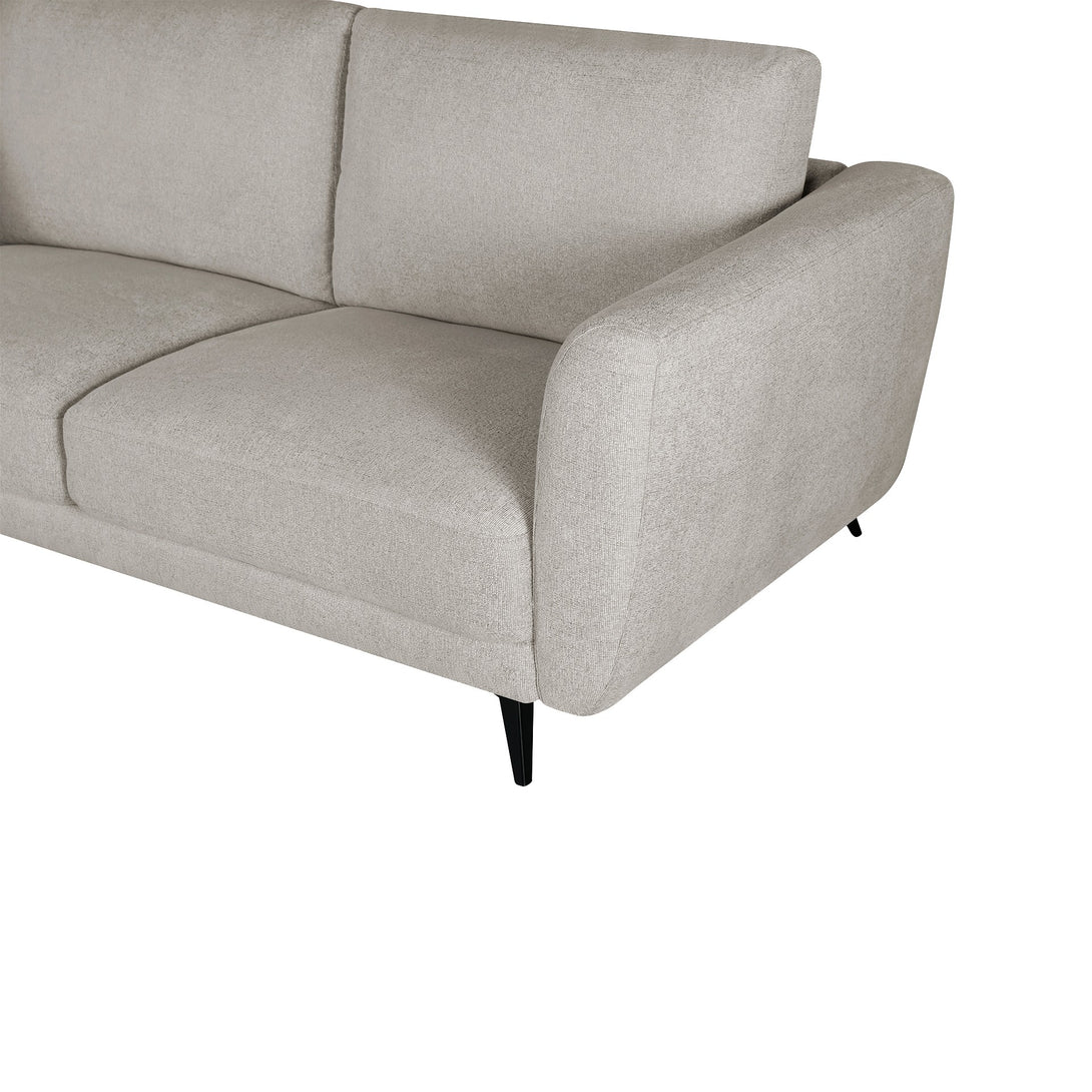 Rivel Chenille 2 Seater Sofa - Beige