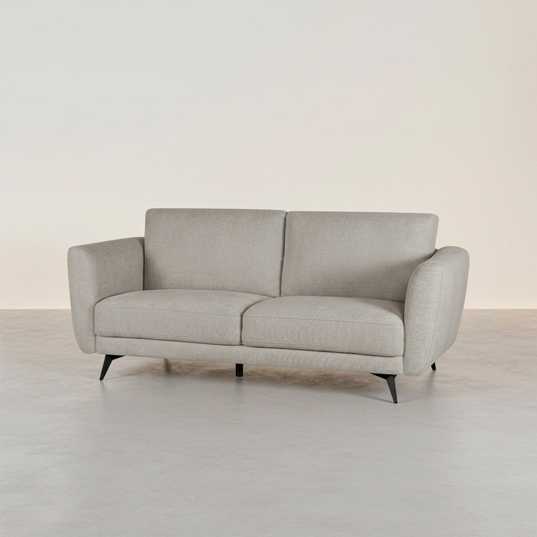 Rivel Chenille 3 Seater Sofa - Beige