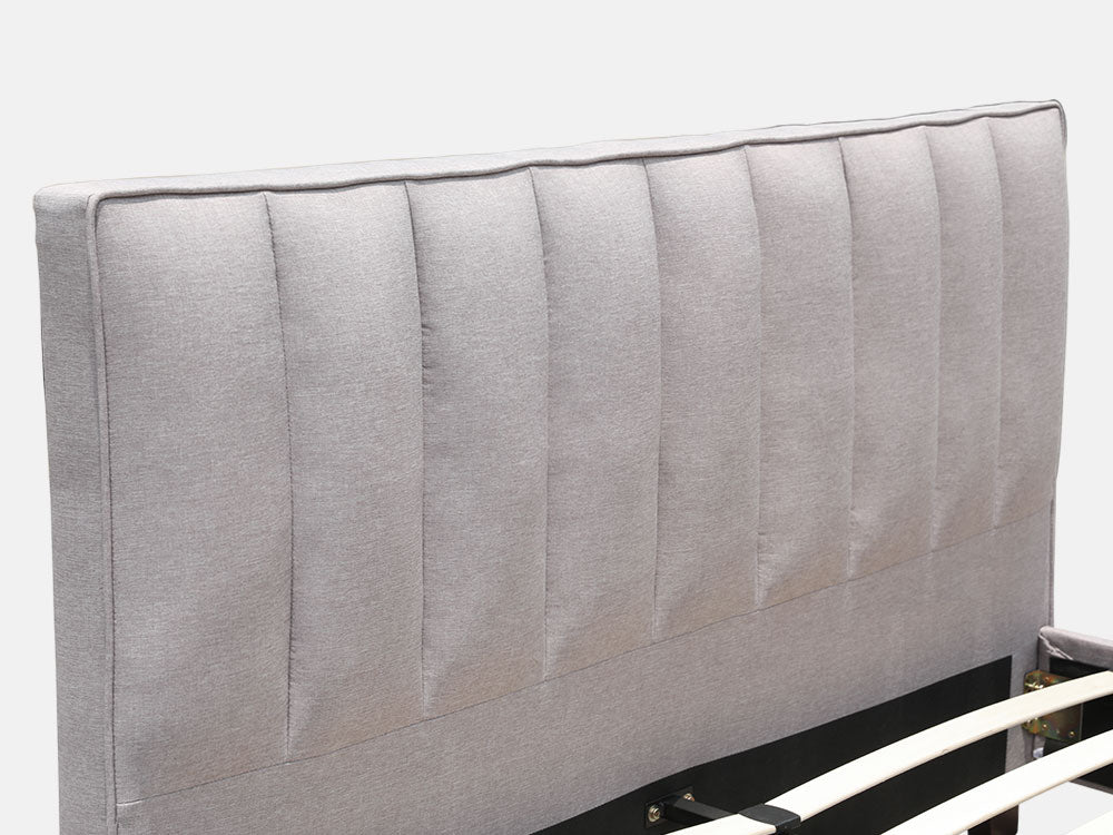 Treasurebox EIGER King Bed Frame - LIGHT GREY