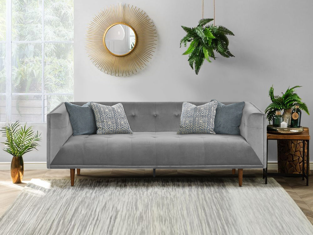 Treasurebox MANAROLA 3 Seater Sofa - GREY
