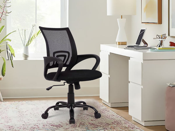 LOUISA Office Chair - BLACK