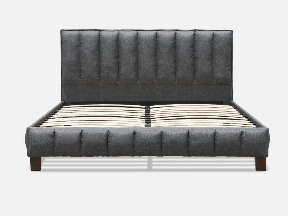 Treasurebox EIGER King Bed Frame - DARK GREY