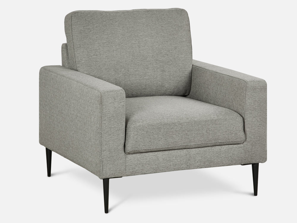 Toronto 3 Piece Sofa Set - Light Grey By Treasurebox