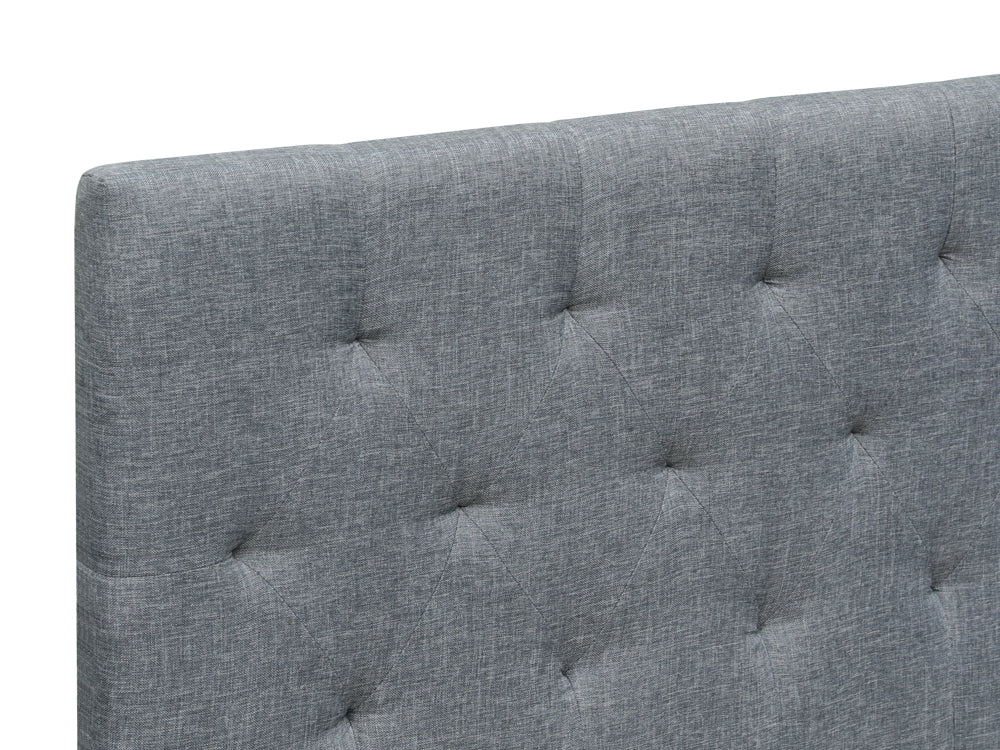 Treasurebox BLANE Single Bed Frame - GREY