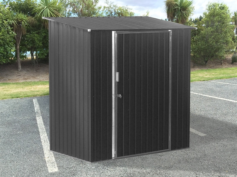 Treasurebox TOUGHOUT Garden Shed 1.94M x 1.19M x 1.98M BLACK