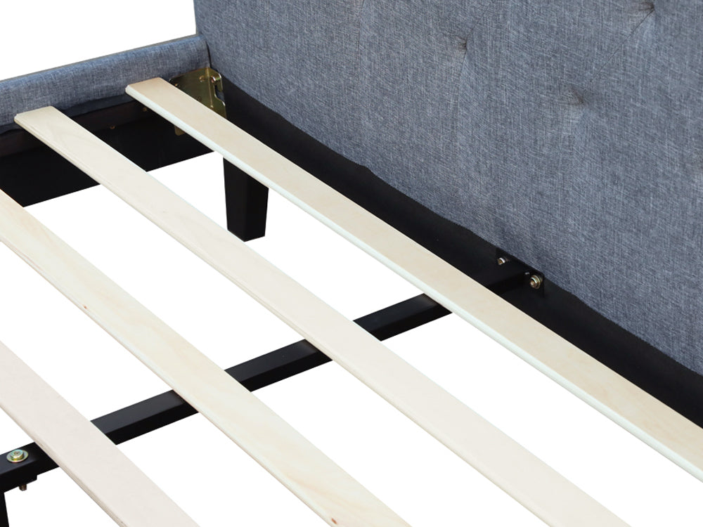 Treasurebox BLANE King Bed Frame - GREY