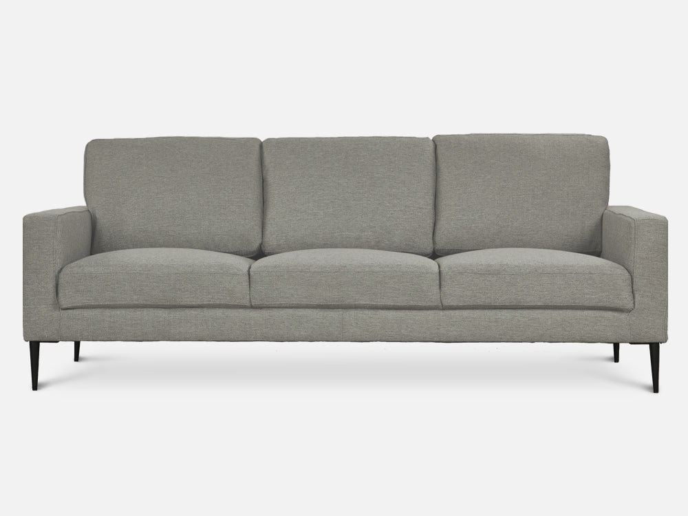 Toronto 2 Piece Sofa Set - Light Grey By Treasurebox