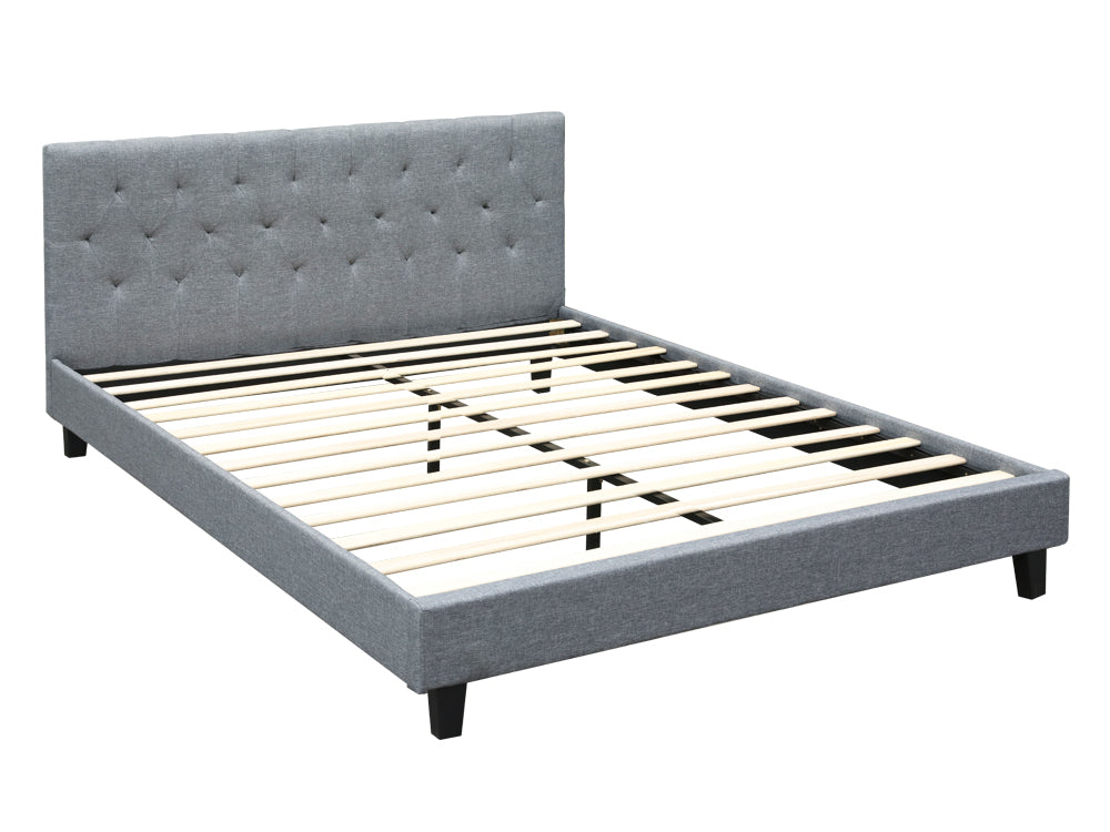 Treasurebox BLANE King Bed Frame - GREY