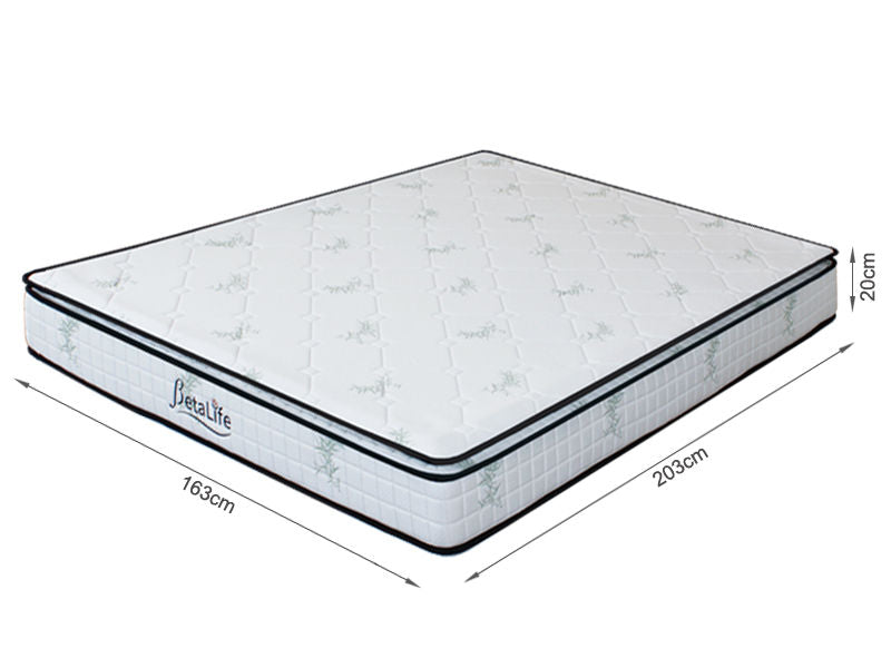 Treasurebox Bamboo Comfort Series Mattress - KING
