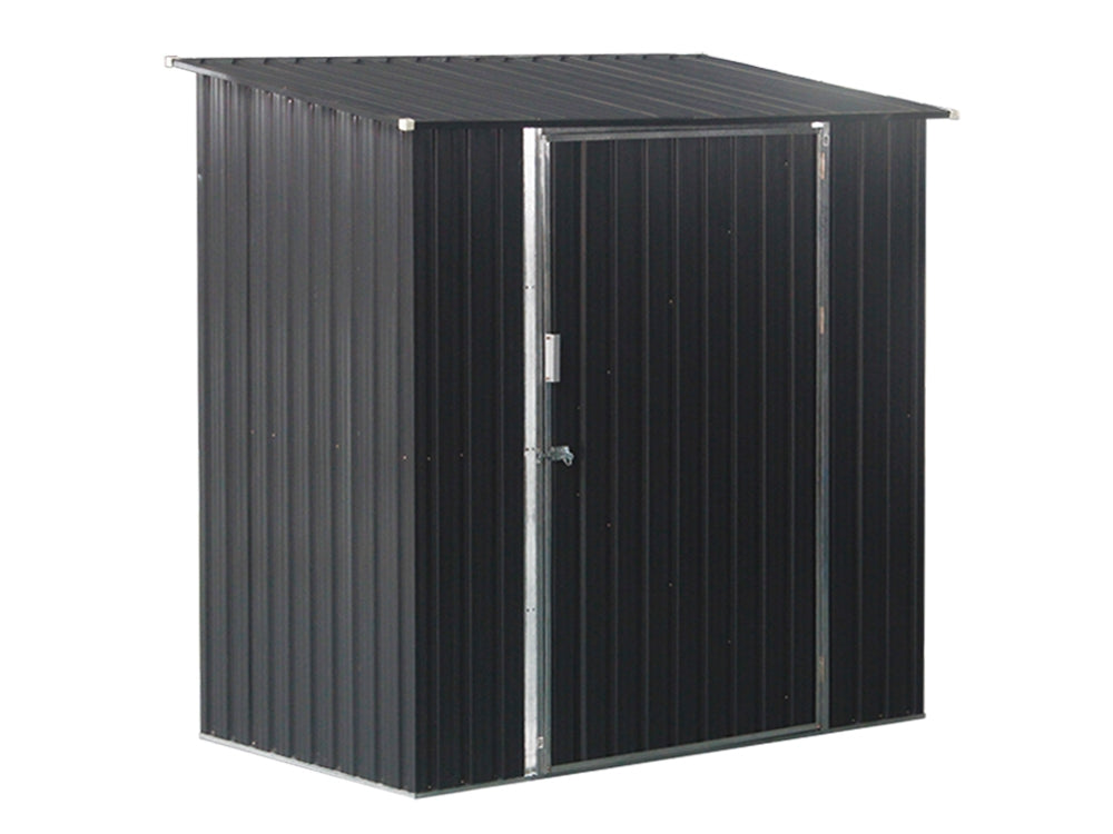 Treasurebox TOUGHOUT Garden Shed 1.94M x 1.19M x 1.98M BLACK