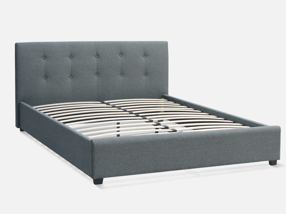 Treasurebox AORAKI Queen Bed Frame - GREY 21777