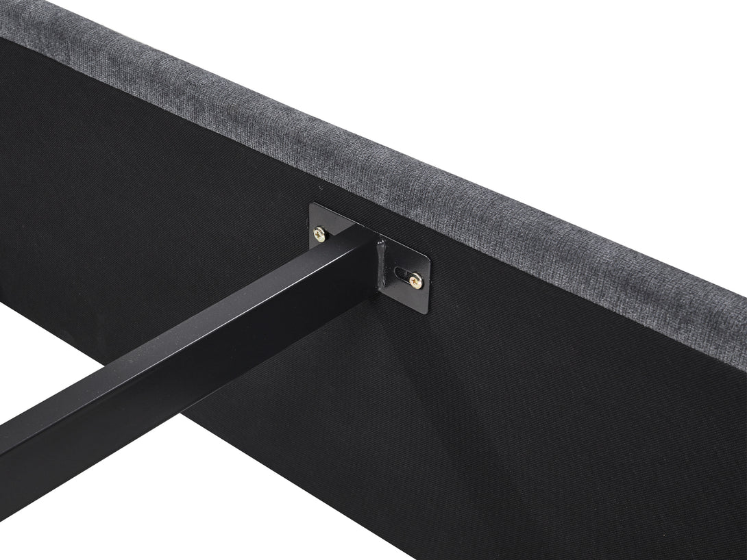 Treasurebox HLOLELA King Bed Frame with Storage - DARK GREY