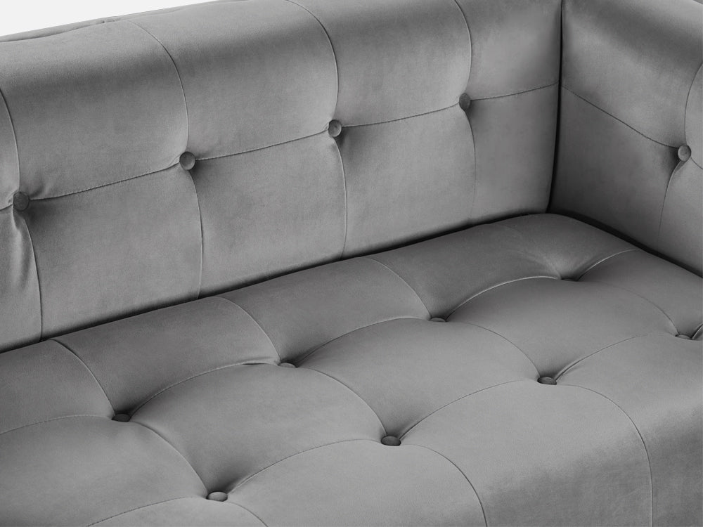 Treasurebox MANAROLA 2 Seater Sofa - GREY