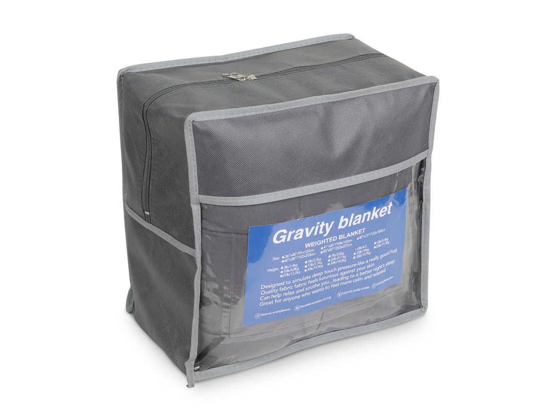 Weighted Blanket 122cm x 183cm 7kg - GREY