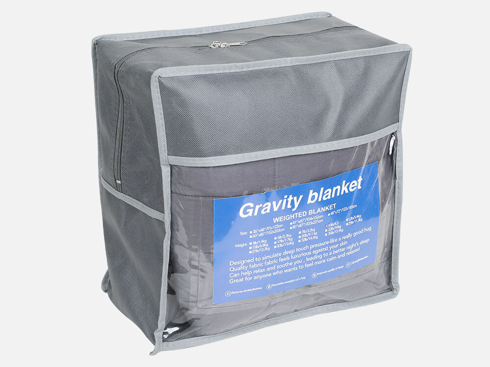 Weighted Blanket 152cm x 203cm 9kg - GREY