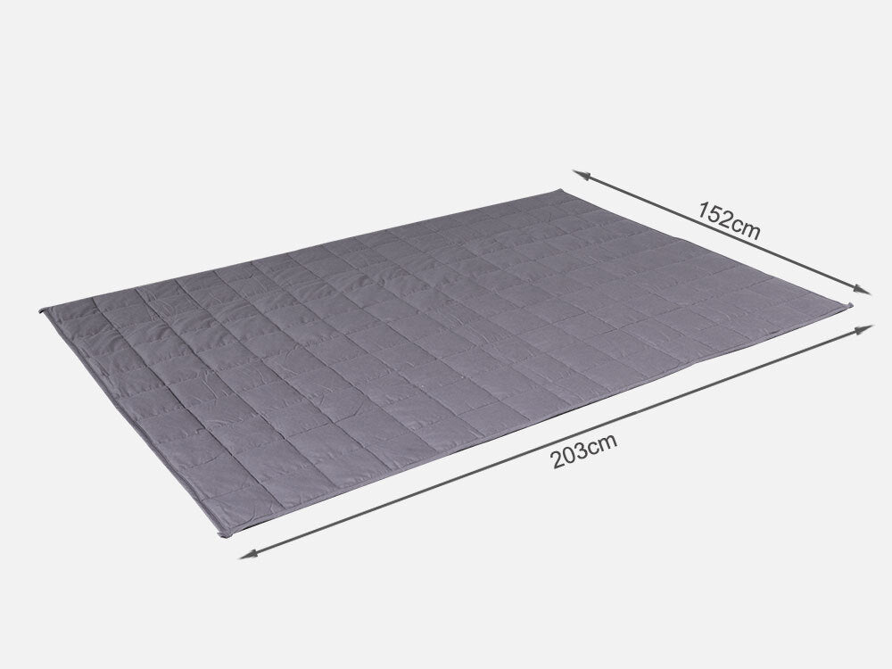Weighted Blanket 152cm x 203cm 9kg - GREY
