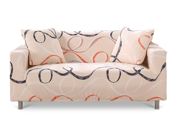 2 Seater Sofa Couch Cover 145-185cm - Ribbon