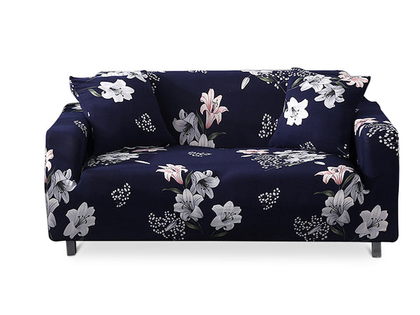 3 Seater Sofa Couch Cover 190-230cm - Lilies