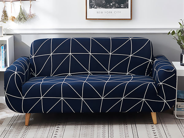 3 Seater Sofa Couch Cover 190-230cm - Grid