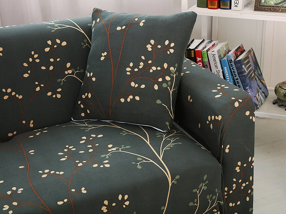 Treasurebox 3 Seater Sofa Couch Cover 190-230cm - Forest