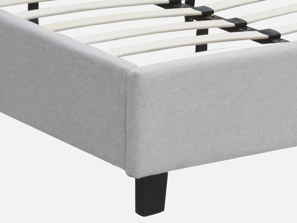 Treasurebox ELBRUS King Bed Frame - LIGHT GREY 21774