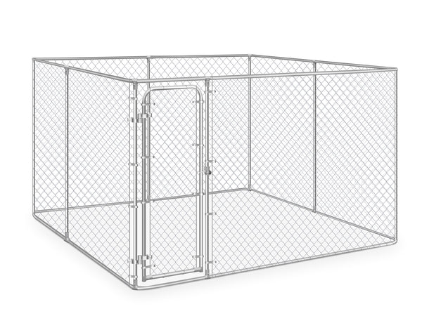 Bingo Dog Kennel and Run 3 x 3 x 1.83m