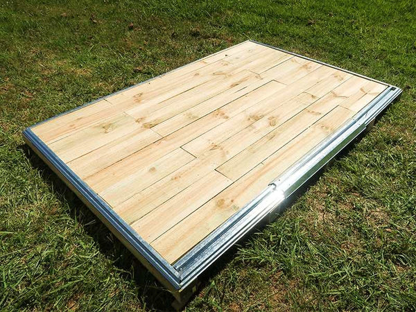 TOUGHOUT Garden Shed Wooden Floor Kit