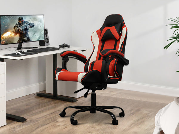 MIRACLE Gaming Chair - BLACK + RED