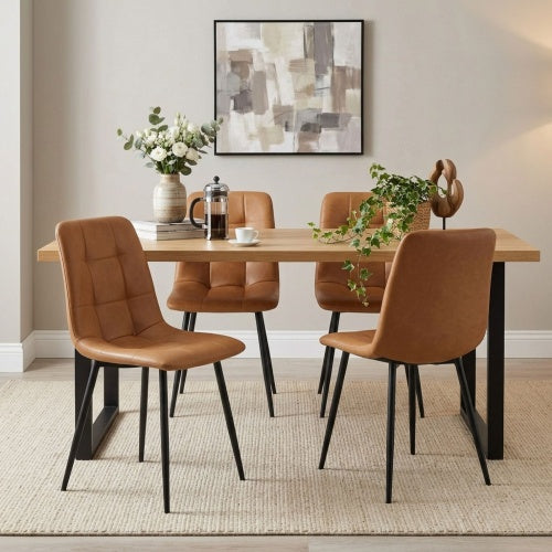Leather & PU Dining Chairs