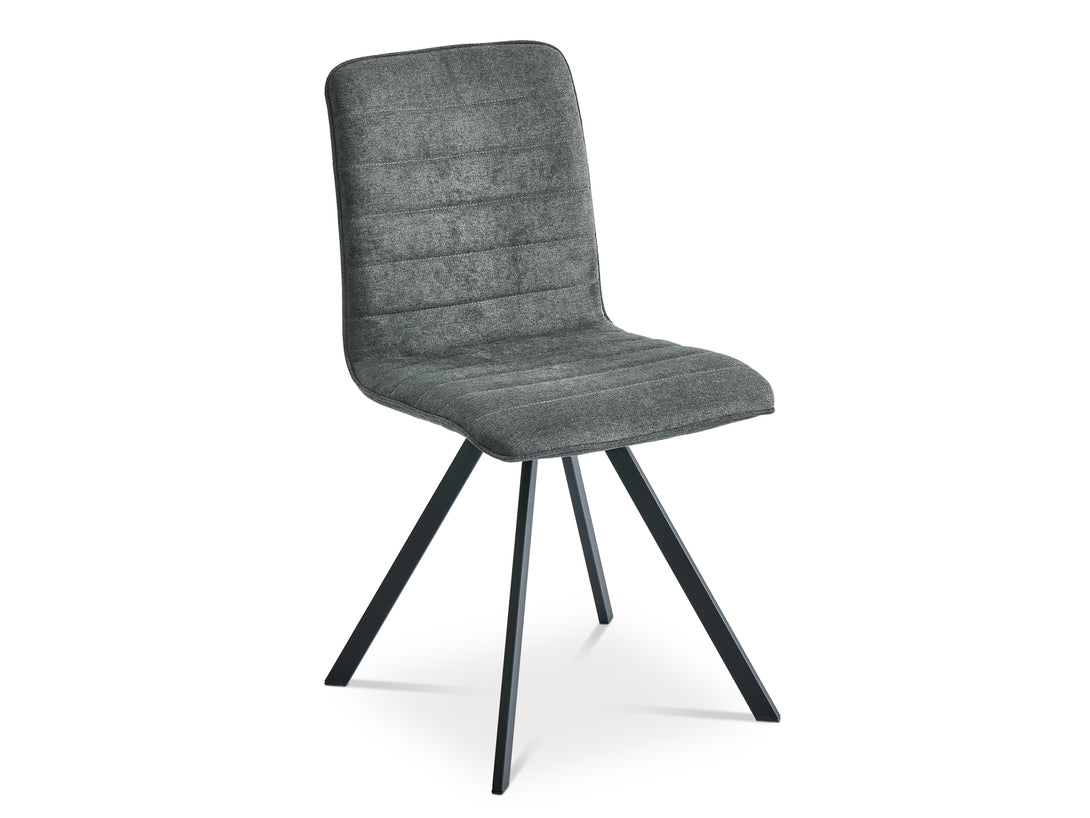 Treasurebox NOELLE 4PCS Upholstered Dining Chair - LIGHT GREY