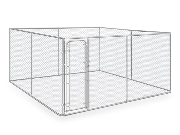 Bingo Dog Kennel and Run 4 x 4 x 1.83m