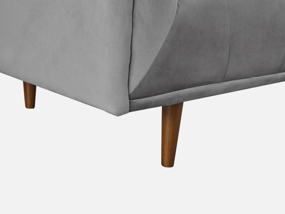 Treasurebox MANAROLA 2 Seater Sofa - GREY