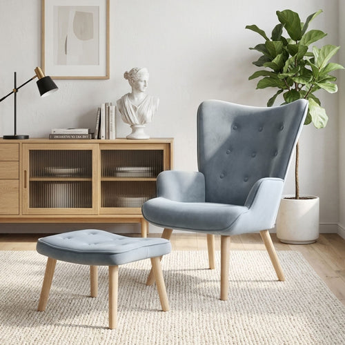 Armchairs with Ottoman