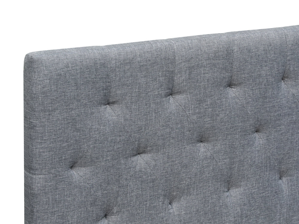 Treasurebox BLANE King Single Bed Frame - GREY