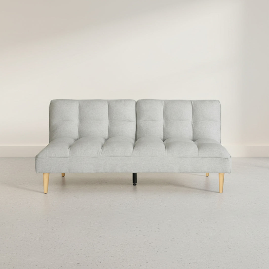 Barton 3 Seater Sofa Bed - Light Grey