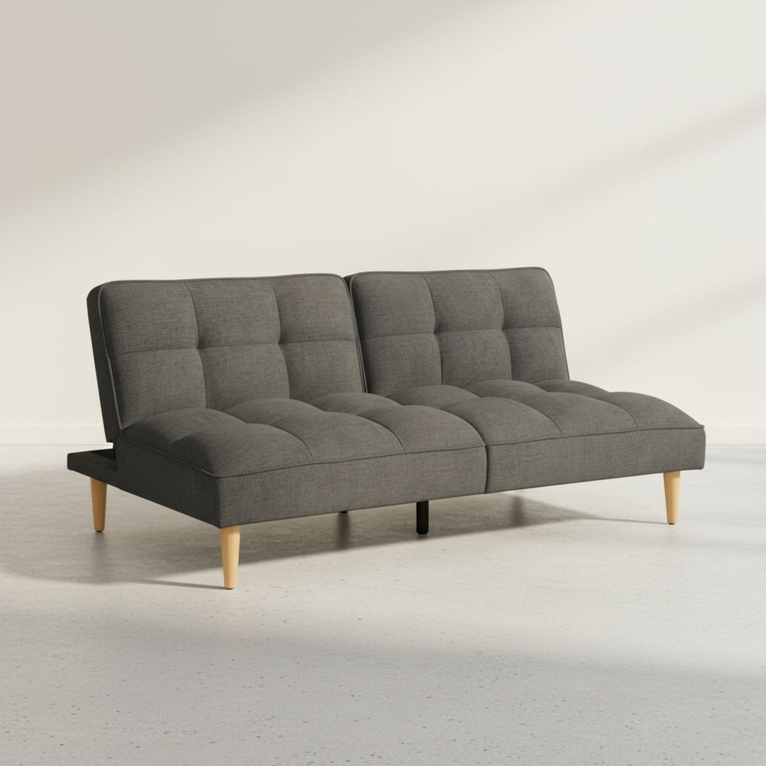 Barton 3 Seater Sofa Bed - Dark Grey