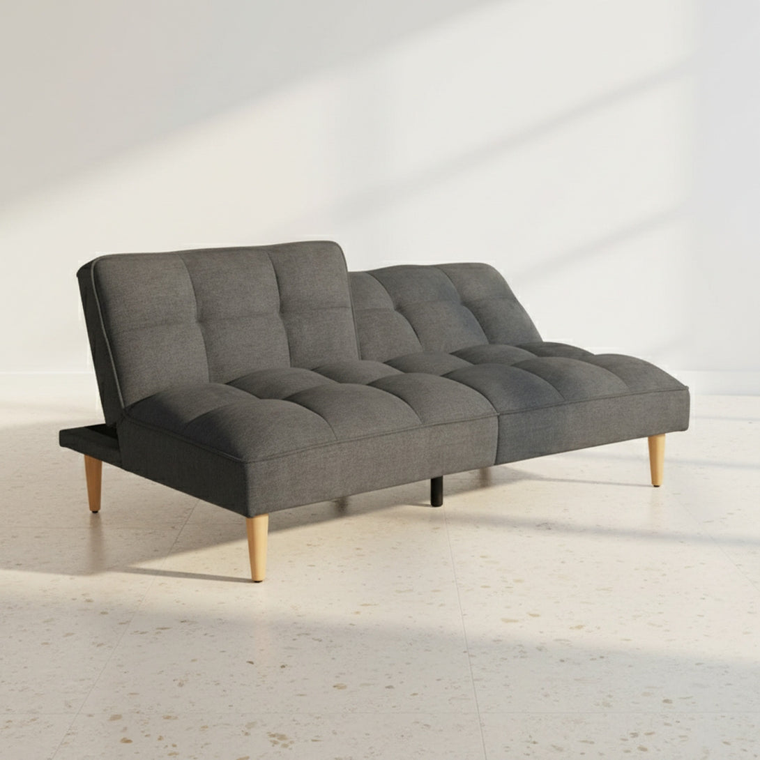 Barton 3 Seater Sofa Bed - Dark Grey