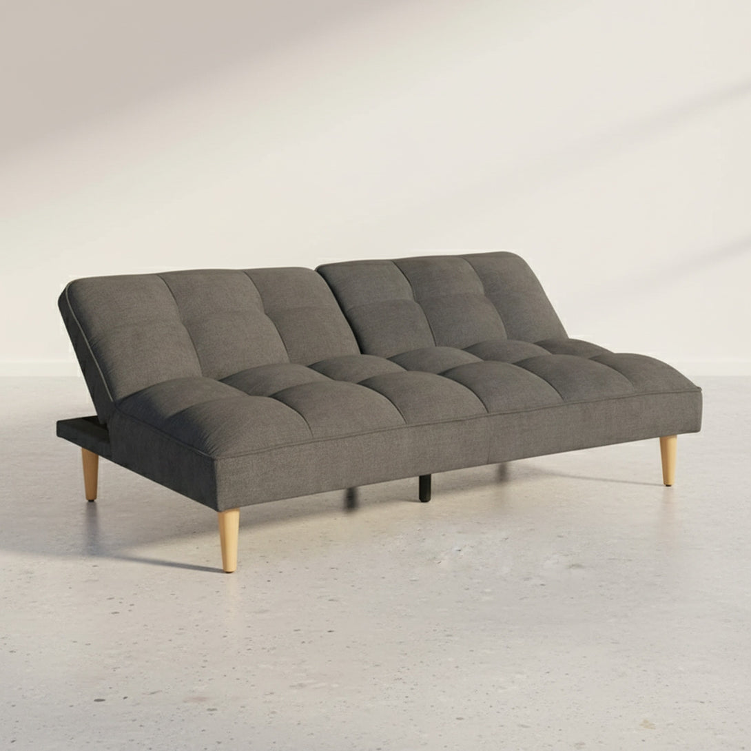Barton 3 Seater Sofa Bed - Dark Grey