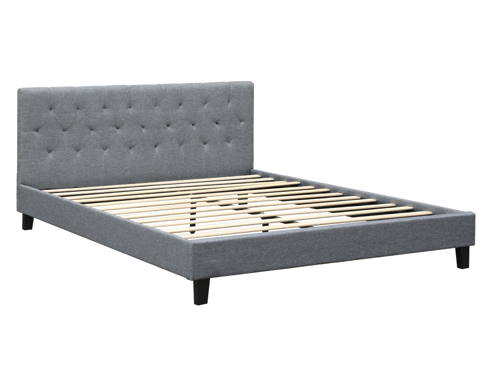 Treasurebox BLANE King Bed Frame - GREY